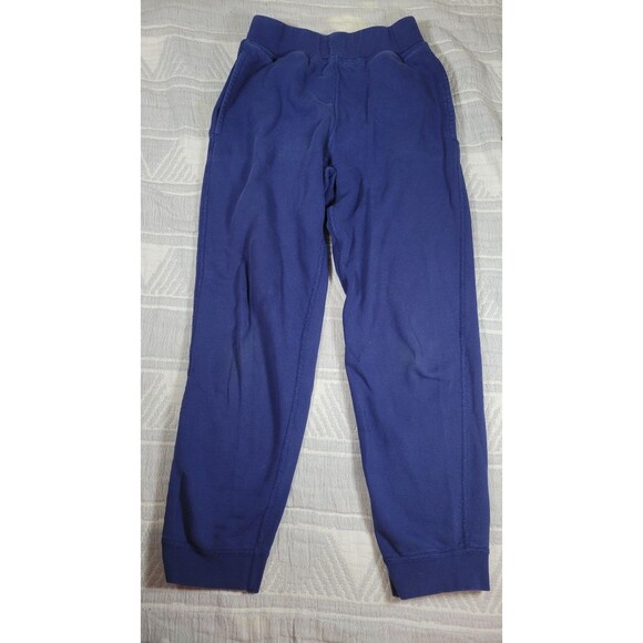 Hanna Andersson Blue Cotton Joggers with Pockets – Size 140 cm (US 10) - Picture 2 of 8